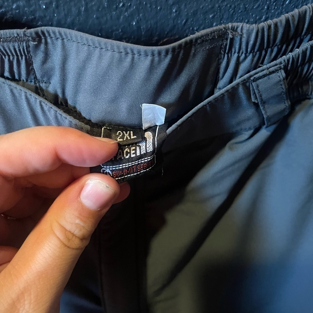 Women’s North Face Blue Summit Series Fleece Lined Pants 2X - Picture 4 of 7